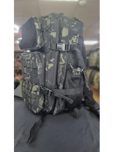 Рюкзак Тактический BL130 Laser Cut Black multicam 45L | Lupu Gear