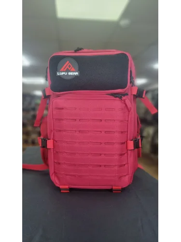 Рюкзак Тактический BL130 Laser Cut Red/Black 45L | Lupu Gear