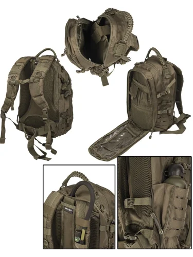 Рюкзак Тактический Mission Pack Laser Cut 25L Olive | Mil-Tec