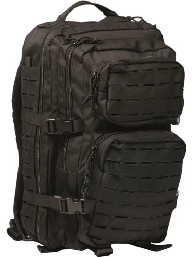 Рюкзак тактический Assault Laser Cut 40L Black | Mil-tec