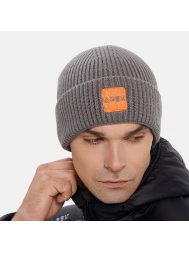 Шапка Winter CP-0001-19 Grey | APEX
