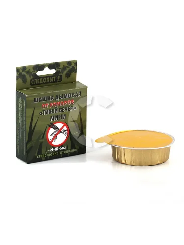 Шашка дымовая от комаров Тихий вечер mini-100 PF-IR-S02 | Следопыт
