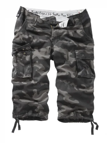 Шорты Trooper Legend 3/4 Black Camo | Surplus