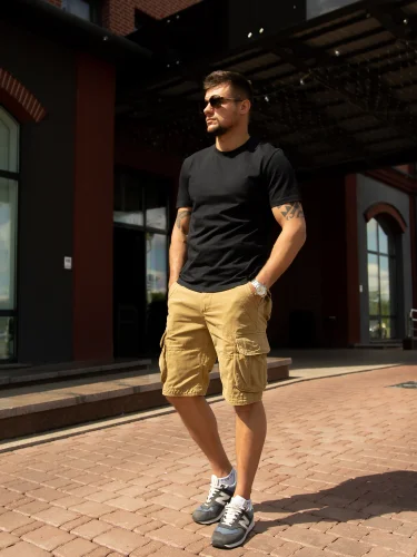 Шорты Urban Cargo Beige | Abercrombie & Fitch