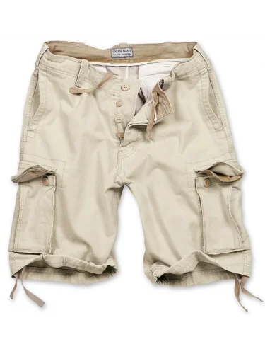 Шорты Vintage Shorts Washed Beige | Surplus