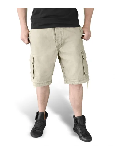 Шорты Vintage Shorts Washed Beige | Surplus