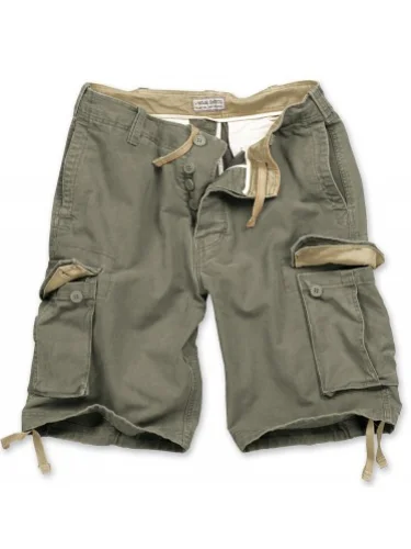 Шорты Vintage Shorts Washed Olive | Surplus