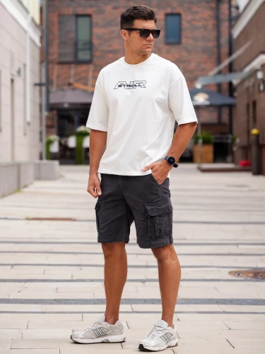 Шорты Vintage Cargo 170 Dark Grey | Admitted & Feeling