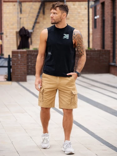 Шорты Vintage Cargo 170 Dark Khaki | Admitted & Feeling