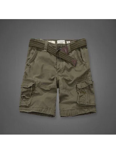 Шорты Vintage Cargo Olive Green | Abercrombie & Fitch