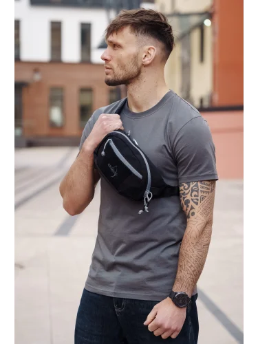 Поясная сумка Bandicoot Black/Shadow Grey | Army Stroll