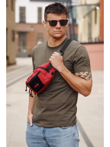 Поясная сумка Bandicoot Red Rock/Black | Army Stroll