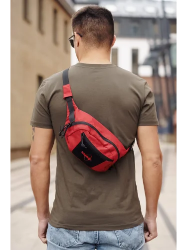 Поясная сумка Bandicoot Red Rock/Black | Army Stroll
