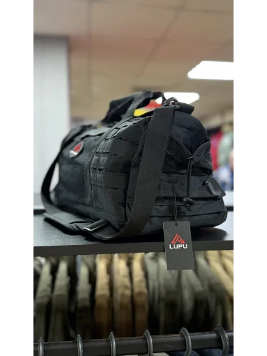 Сумка дорожная BL155 Laser Cut Black 45L | Lupu Gear