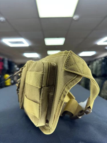 Сумка поясная BL025 3 подсумка 34x16x3см Coyote 2L | Lupu Gear
