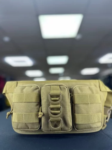 Сумка поясная BL025 3 подсумка 34x16x3см Coyote 2L | Lupu Gear