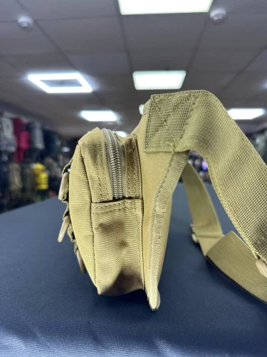 Сумка поясная BL026 2 подсумка 35x16x3см Coyote 2L | Lupu Gear