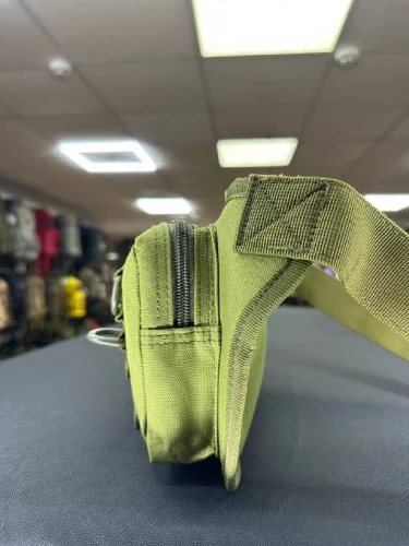 Сумка поясная BL026 2 подсумка 35x16x3см Olive 2L | Lupu Gear