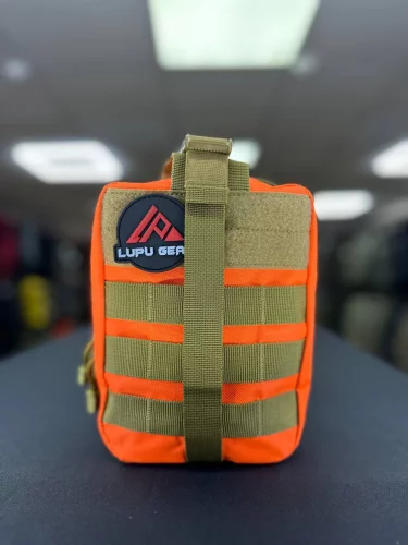 Сумка поясная BL032 Orange/Coyote 2L | Lupu Gear