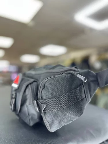 Сумка поясная HY1653 Black 3L | Lupu Gear