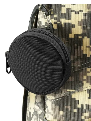 Тактический мини-подсумок на карабине black | Army Stroll