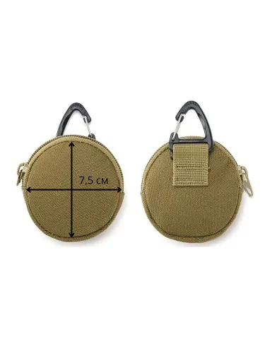 Тактический мини-подсумок на карабине coyote | Army Stroll