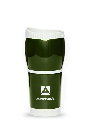 Термокружка автомобильная 400мл 807-400 Зеленый | Арктика