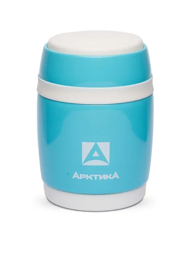Термос бочонок 380 мл для еды 409-380 Голубой/Синий | Арктика