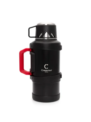 Термос DAKAR 3 л со складными ручками черный PF-TM-29 | Следопыт