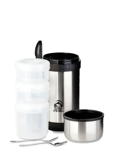 Термос Для Еды 1500 мл 403-1500 Silver | Арктика