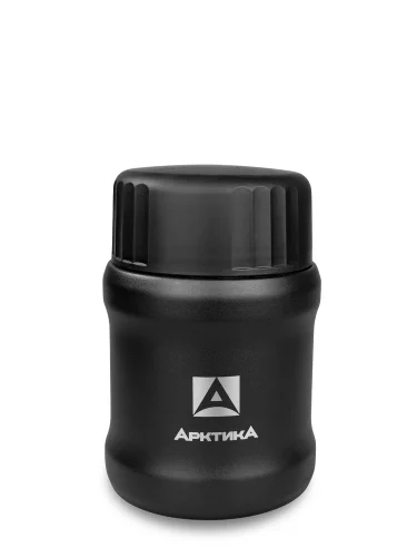 Термос для еды с ложкой 500мл 311-500 Black | Арктика