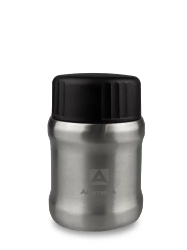 Термос для еды с ложкой 500мл 311-500 Silver | Арктика