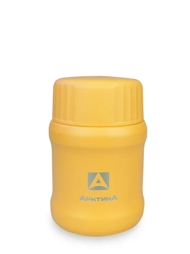 Термос для еды с ложкой 500мл 311-500 Жёлтый | Арктика