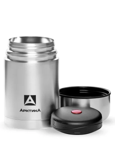 Термос для еды в чехле 750мл 301-750A Silver | Арктика