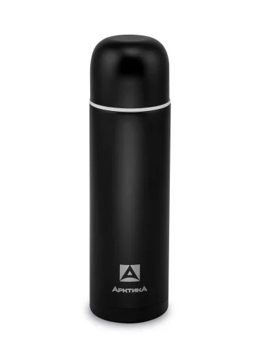 Термос для напитков 1000мл 105-1000 чёрный | Арктика