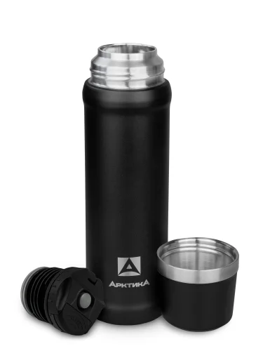 Термос для напитков 600мл 111-600 Black | Арктика