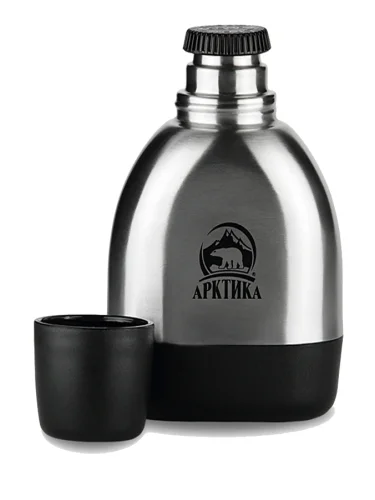 Термос Фляга 600 мл 901-600 Silver | Арктика