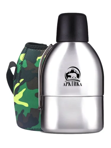 Термос Фляга 750 мл 901-750 Silver | Арктика