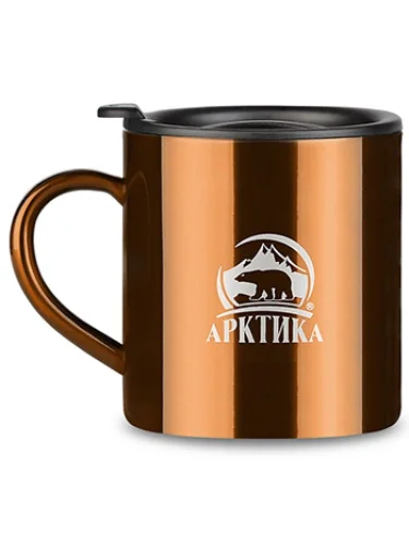 Термос Кружка 300 мл 802-300 Кофейный | Арктика