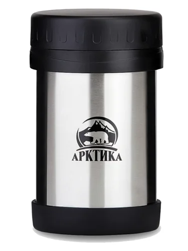 Термос Кружка Для Еды 350 мл 402-350 Silver | Арктика