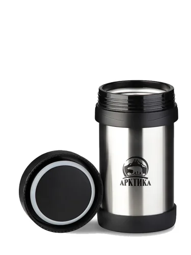 Термос Кружка Для Еды 500 мл 402-500 Silver | Арктика