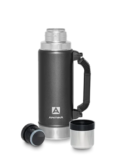 Термос питьевой 1250 мл 106-1250 Черный | Арктика