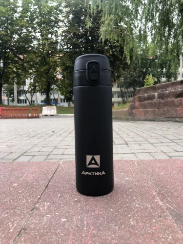 Термос Питьевой 500мл 705-500 Текстурный Черный | Арктика