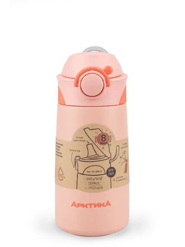 Термос Питьевой 390мл 711-390 Персик | Арктика