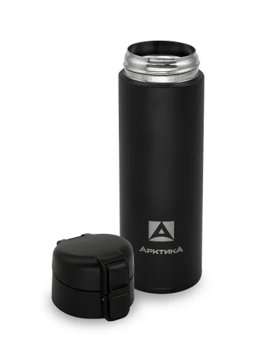 Термос Питьевой 470 мл 703-470 Текстурный черный | Арктика