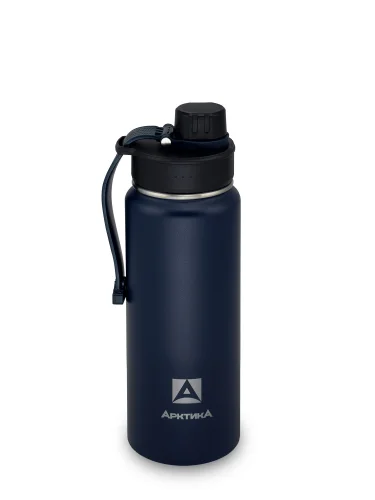 Термос Питьевой с дополнительной крышкой 530 мл 708-530S Синий | Арктика