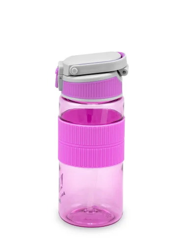 Бутылка с манжетой и трубочкой 550 мл 722-550 Лавандовый | Арктика