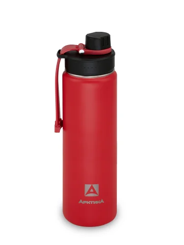 Термос Питьевой с дополнительной крышкой 700 мл 708-700S Красный | Арктика
