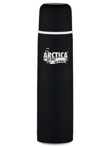 Термос Питьевой с кнопкой 1000 мл 103-1000К Черный | Арктика