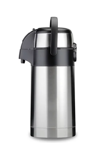 Термос Питьевой с Пневмонасосом 2500 мл 501-2500 Silver | Арктика